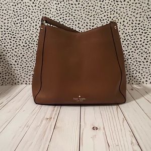 Kate Spade brown leather handbag